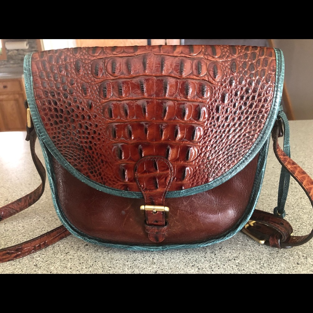 Brahmin Melbourne crossbody saddle bag